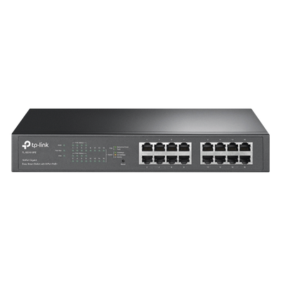 Switch Easy Smart PoE+, 16 puertos 10/100/1000Mbps, 8 puertos PoE+, 150W - Imagen 3