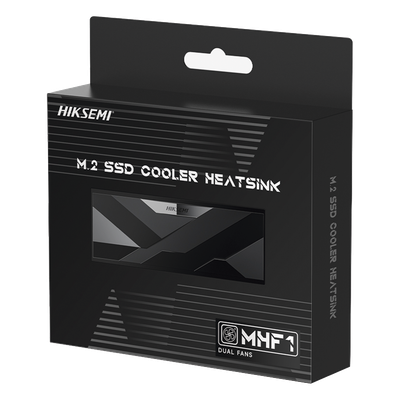 Disipador de Calor Activo para SSD M.2 2280 / Aleación de Aluminio / Ventilador PWM / Reducción ≤30°C / 4 Pines / 73 x 22 x 9 mm - Imagen 5