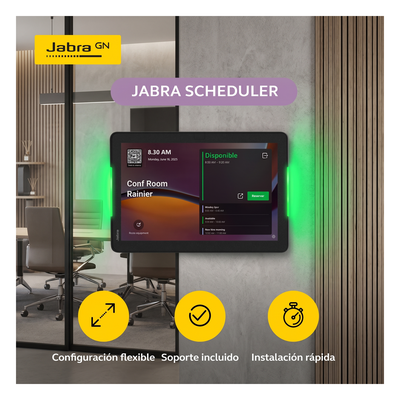 Panel de Programación de Salas / Pantalla Táctil 10.1" / Resolución 1920x1200 / Android 13 / PoE IEEE 802.3af / Wi-Fi 802.11ac / Bluetooth 5.2 / Certificado Microsoft Teams y Zoom Rooms / Barras LED de Disponibilidad / Montaje Fl - Imagen 5