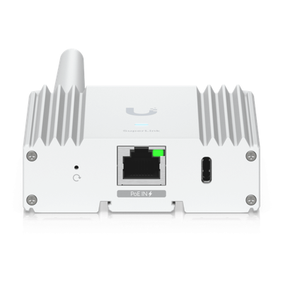 Gateway SuperLink Inalámbrico de Largo Alcance y Baja Latencia para Sensores UniFi Protect con Alcance de hasta 2 km, Alimentación PoE/USB-C y Montaje en Pared o Riel DIN - Imagen 6