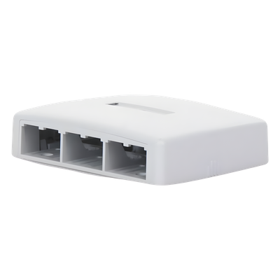 Caja de Montaje en Superficie, Para 6 Módulos Mini-Com, Color Blanco - Imagen 3