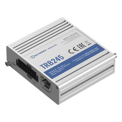 Gateway Industrial LTE M2M (Cat 4), puertos Serial RS232/RS485
