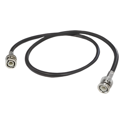 Cable Micro-Coaxial Armado con conector BNC-BNC de 1.5m de longitud.