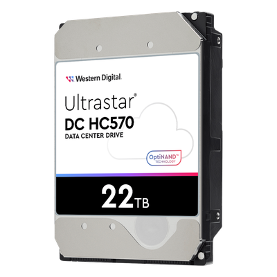 Disco Duro Data Center Ultrastar / 22 TB / 7200 RPM / 6 Gb/s SATA - 12 Gb/s SAS / HelioSeal con Helio / OptiNAND con Flash iNAND / ArmorCache / 2.5M Horas MTBF / 5 Años Garantía - Imagen 3