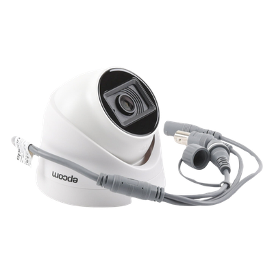 AUDIO POR COAXITRON / Domo TURBOHD 2 Megapixel (1080p) / Gran Angular 106° / Lente 2.8 mm / 20 mts IR EXIR / Interior / 4 Tecnologías / dWDR - Imagen 4