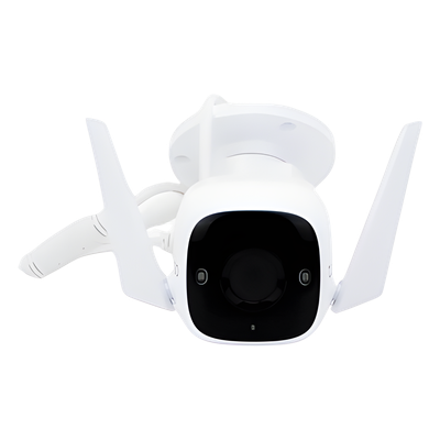 Cámara IP Wi-Fi para exterior, 3 megapixel, audio doble vía, visión nocturna, notificación Push, acepta memoria Micro SD de para grabación. - Imagen 6