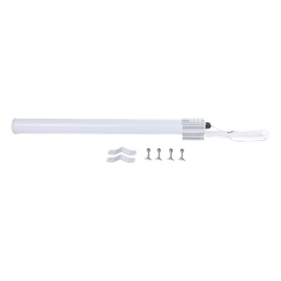 Antena Omnidireccional en 2.4 GHz, Rango de Frecuencias (2.3 - 2.5 GHz), Ganancia de 10 dBi, Doble Polaridad MIMO 2x2, Incluye Jumpers - Imagen 5
