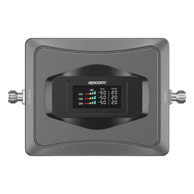 Amplificador de Señal Celular 4G / Mejora las llamadas convencionales y VoLTE / Soporta los datos de las tecnologías 2G, 3G y 4G de TELCEL, AT&T y MOVISTAR / Cubre hasta 1000 m2.