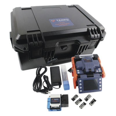 Fusionadora de Fibra Óptica de Alineación por Núcleo con 6 Motores con Pérdida Típica (SM); 0.01 dB (MM); 0.04 dB) / Capacitación Básica Virtual Gratuita - Imagen 2