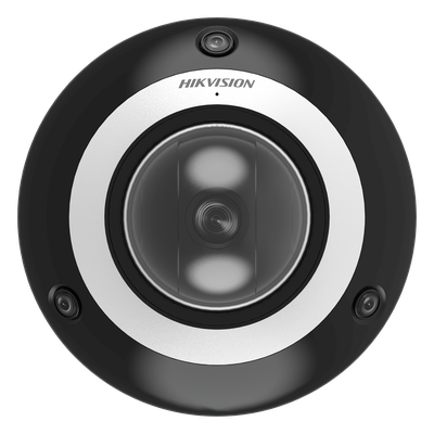 Mini Domo PanoVu 4 Megapixel / 1 PTZ 4X Zoom + 3 Lentes Panorámicos 360° / H.265 / 10 mts IR / Uso en Interior / PoE+ / dWDR / Micro SD - Imagen 3