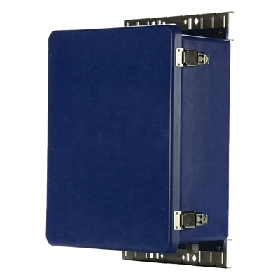 Gabinete de Seguridad para Wireless, NEMA 4X, IP66, de 356 x 305 x 152 mm, Color Azul - Imagen 4