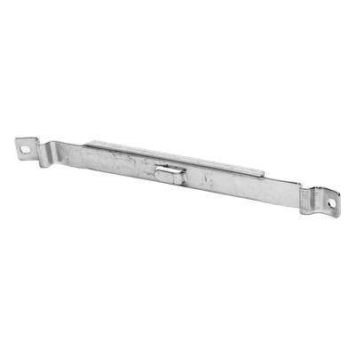 Clip Recto Automático para unir tramos de charola, con acabado Electro Zinc 