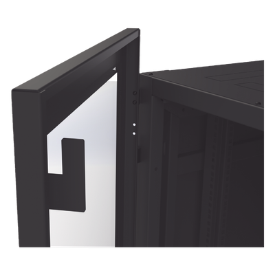 Gabinete Profesional de Piso para Telecomunicaciones de 12UR, 1000 mm Profundidad, Se envía el Gabinete armado. - Imagen 11