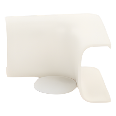 Esquinero interior, para uso con canaleta LD5, material ABS, Color Blanco Mate - Imagen 6