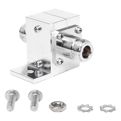 Protector Coaxial RF / 125-1000 MHz / 50 Ω / Conectores N Hembra / Ceja Lateral / 50 kA - Imagen 5