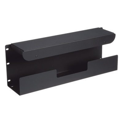 Accesorio Pasacables Para Rack Estándar de 19 in, 4 UR, Capacidad de 260 Cables Cat6, 4.5 in de Profundidad, Color Negro - Imagen 3