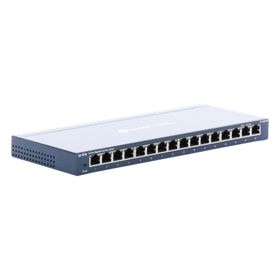 Switch Gigabit no administrable de 16 puertos 10/100/1000 Mbps para escritorio - Imagen 5