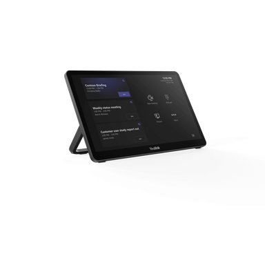Pantalla Tactil MTouch Plus para Sistemas Microsoft Teams Rooms Yealink con Diseño Avanzado y Control Colaborativo