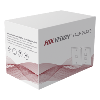 Placa de Pared (Face Plate) / 2 Puertos / Color Blanco / Caja con 20 Piezas / ABS - Imagen 3