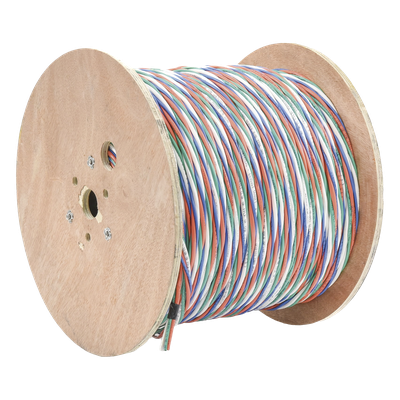Carrete de 305 Metros (1000 Pies) Cable Múltiple Armado / 4x18 AWG SH + 6x22 AWG SH + 2x22 AWG SH + 4x22 AWG SH CMR - Imagen 5