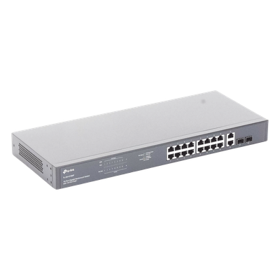 Switch no administrable de 16 puertos 10/100/1000Mbps y PoE af/at, 2 puertos SFP hasta 250W. - Imagen 8
