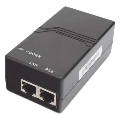 Inyector PoE / 802.3af 15W (50V 0.3A) / 2 Puertos Gigabit / Entrada Universal 100-240V AC / Conector IEC 60320 C5 / Detección Inteligente PD - Imagen 3