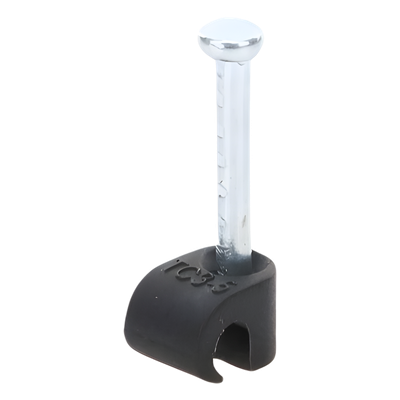 Grapa negra para Fibra óptica redonda de 3 mm (100pzs) (3101-00400) - Imagen 5