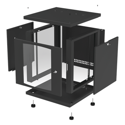 Gabinete Profesional para Telecomunicaciones de 12UR, 638 mm Profundidad. - Imagen 7