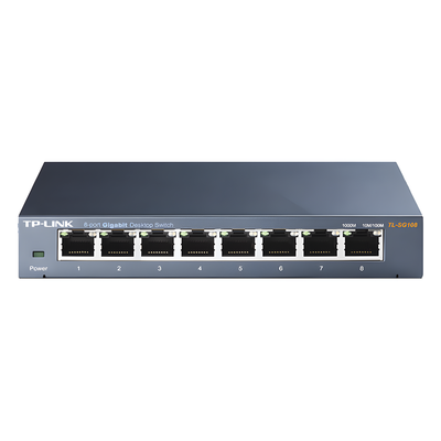 Switch Gigabit no administrable de 8 puertos 10/100/1000 Mbps - Imagen 3