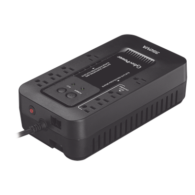 UPS de 350 VA/255 W, Topología Standby con Modo Ahorrador ECO, Entrada 120 Vca NEMA 5-15P, Con 8 Tomas NEMA 5-15R - Imagen 5