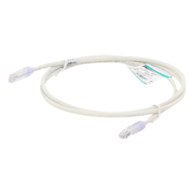 Cable de Parcheo UTP Categoría 6, con Plug Modular en Cada Extremo - 1.5 Metros (4.92 Pies) - Blanco Mate - Imagen 3