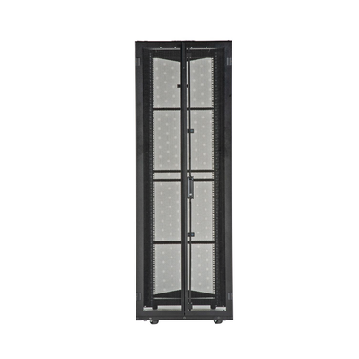 Gabinete FlexFusion para Centros de Datos, 45 UR, 700 mm de Ancho, 1070 mm de Profundidad, Sin Paneles Laterales, Fabricado en Acero, Color Negro - Imagen 5