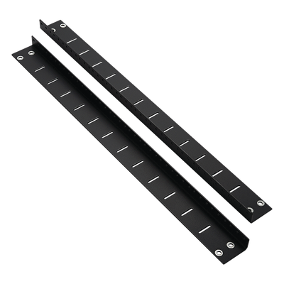 Kit de Rieles Posteriores para Gabinetes PanZone de Panduit, de 26 UR, Color Negro
