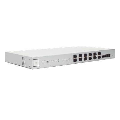 UniFi Switch 16 XG, Capa 2 de 12 puertos SFP+ 10 Gb + 4 puertos 10G Base-T (RJ-45) - Imagen 5