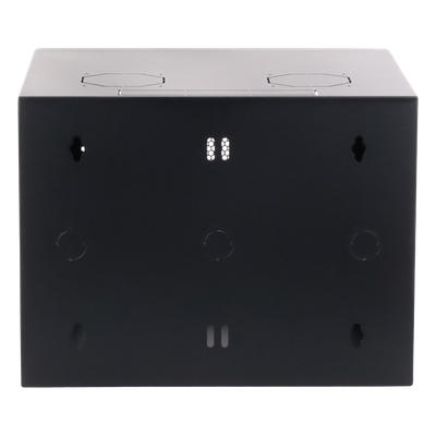 Gabinete Linkedpro de Montaje en Pared, de 19in, Puerta Perforada, 6 UR, 340 mm de Profundidad, Color Negro - Imagen 6