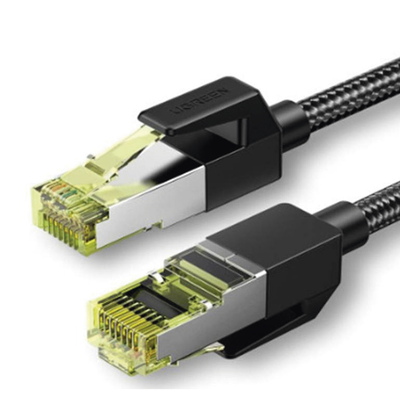 Cable Ethernet Cat7 CLASS F/FTP Redondo con Malla de Nylon 2 Metros (6.56 Pies) - Imagen 4