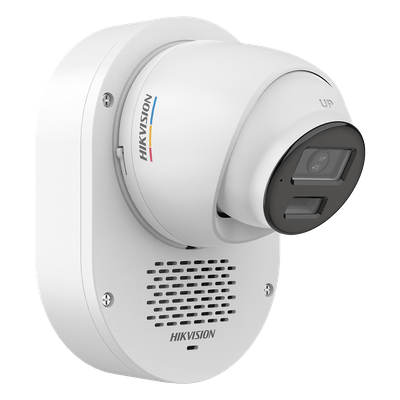Cámara Turret TURBOHD 2 Megapixel (1080p) / Imagen a Color 24/7 con Apertura F1.0 / Audio Bidireccional y Sirena / Luz Blanca e IR 40 m (131.2 ft) / IP67 / Smart-Hybrid Light / 3D DNR - Imagen 4
