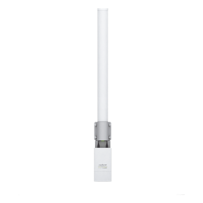 Antena omnidireccional, potente cobertura de 360°, doble polaridad MIMO 2x2, frecuencia 2 GHz (2.35-2.55 GHz) de 10 dBi