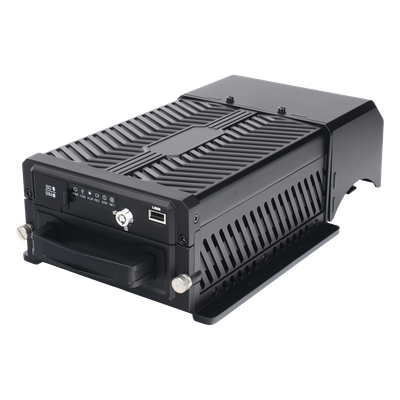 DVR Móvil / Multiplataforma / 4 Canales AHD 2 Megapixel + 4 canales IP / Almacenamiento en HDD / H.265 / Soporta 4G / WiFi / GPS - Imagen 3