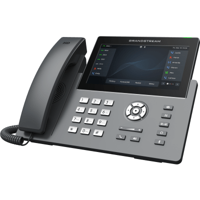 Teléfono IP Wi-Fi, Grado Operador, 12 líneas SIP con 6 cuentas, pantalla táctil 7", puertos Gigabit, Bluetooth, PoE, codec Opus, IPV4/IPV6 con gestión en la nube GDMS - Imagen 6
