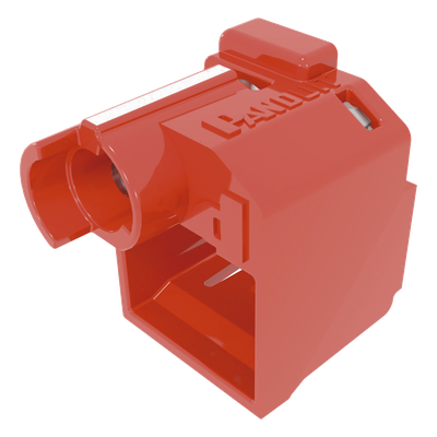 Kit de 10 Dispositivos Recubiertos para Impedir Desconexión de Plug RJ45, Color Rojo, Incluye Herramienta para Instalar/Retirar - Imagen 3