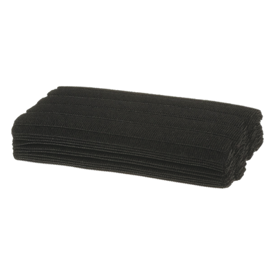 Paquete de 100pz de Cinta de Contacto Tak-Ty®, de 178 mm de Largo y 19.1 mm de Ancho, Color Negro - Imagen 4