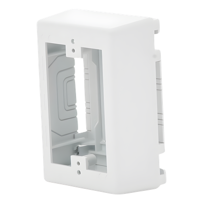 Caja de Pared Superficial, Uso Universal con Placas de Pared, con Cinta Adhesiva, Color Blanco - Imagen 7