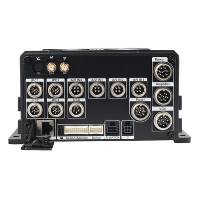 DVR Móvil / Multiplataforma / 4 Canales AHD 2 Megapixel + 4 canales IP / Almacenamiento en HDD / H.265 / Soporta 4G / WiFi / GPS - Imagen 6