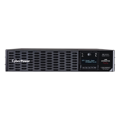 UPS de 3000 VA/3000 W, Topología Línea Interactiva, Entrada 120 Vca NEMA L5-30P, Onda Senoidal Pura, Torre o Rack de 2 UR, Con 8 Tomas 5-20R y 1 L5-30R