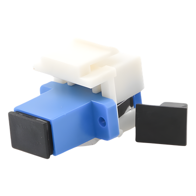 Acoplador Keystone de Fibra Óptica Monomodo SC/PC Simplex a SC/PC Simplex - Imagen 4