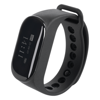 Reloj Buscador TD112 IPX7 / Resistente al Agua / Pantalla OLED / 180mAh / 48 Horas Standby / 80-100m Distancia de Recepción / Compatible con 50 Botones TD009 y T114 / 7 Idiomas / Almacenamiento de 10 Mensajes