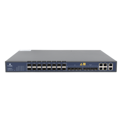 OLT de 16 puertos EPON con 12 puertos Uplink (4 puertos Gigabit Ethernet + 4 puertos SFP + 4 puertos SFP+) , hasta 1,024 ONUS - Imagen 3