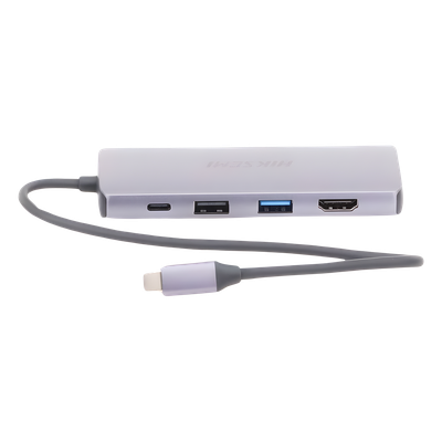 Hub USB-C 8 en 1 / HDMI 4K / 3x USB 3.0 + 1x USB 2.0 / SD + Micro SD / PD 100W / Aleación de Aluminio - Imagen 7