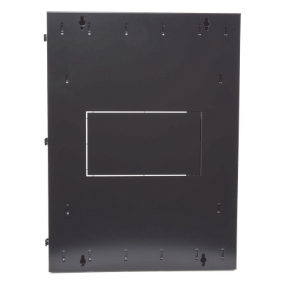 Gabinete PanZone de Montaje en Pared, de 19in, Puerta con Ventana de Seguridad, 18 UR, 635mm de Profundidad, Color Negro - Imagen 5
